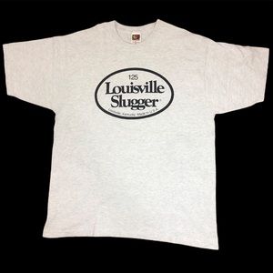Vintage 1998 Louisville Slugger Louisville Kentucky Made in USA menswear t shirt